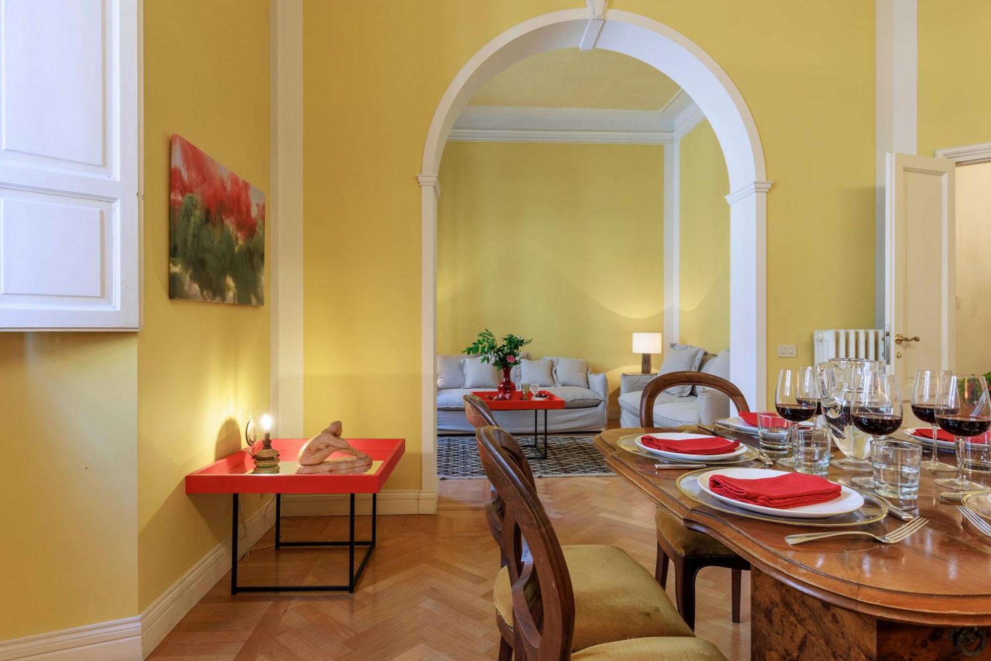 Florence Huge Apartment With Private Garden Esterno foto
