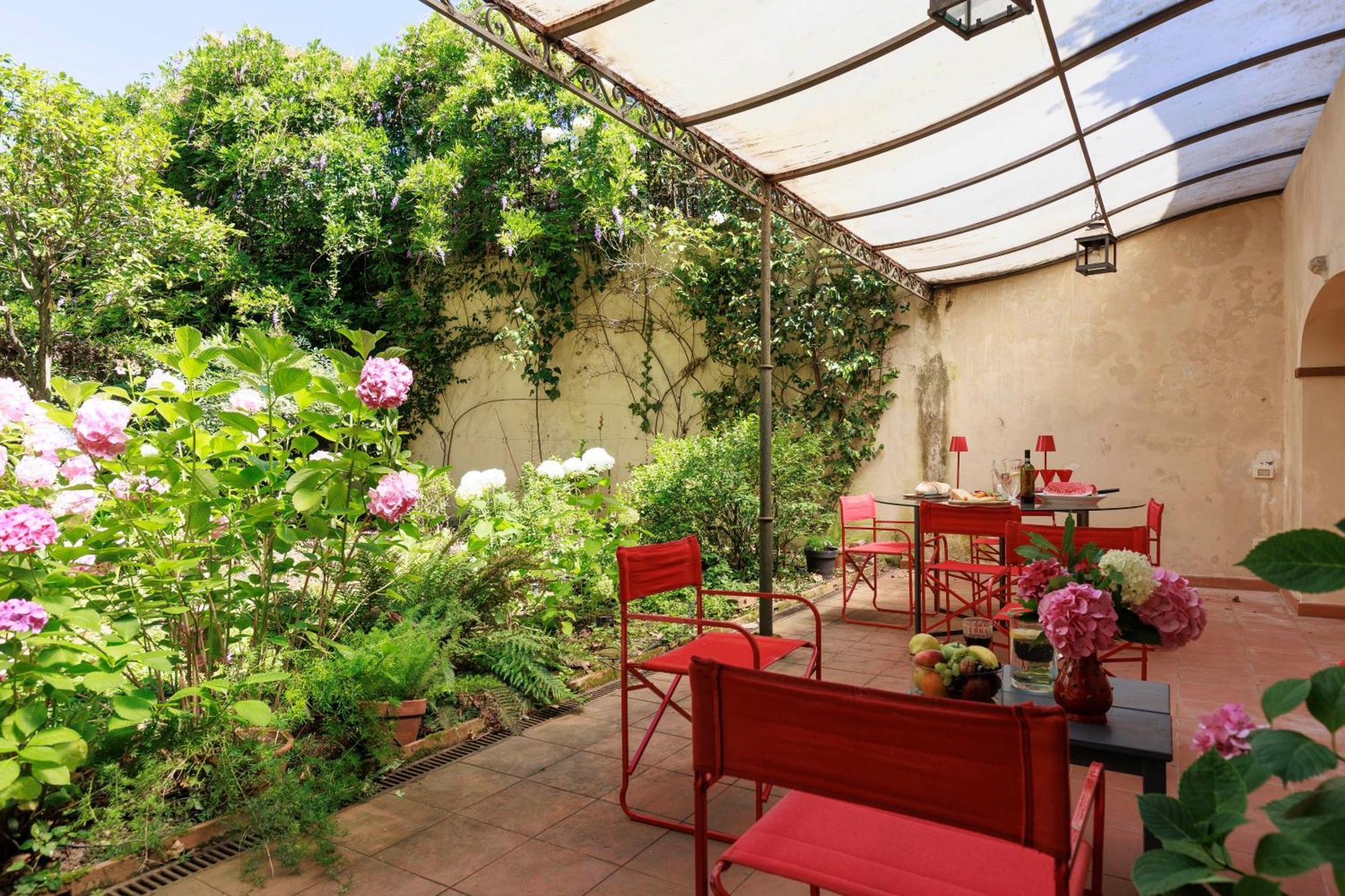 Florence Huge Apartment With Private Garden Esterno foto